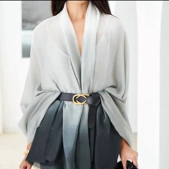 Cushnie Ombré Scarf - Picture 2 of 5